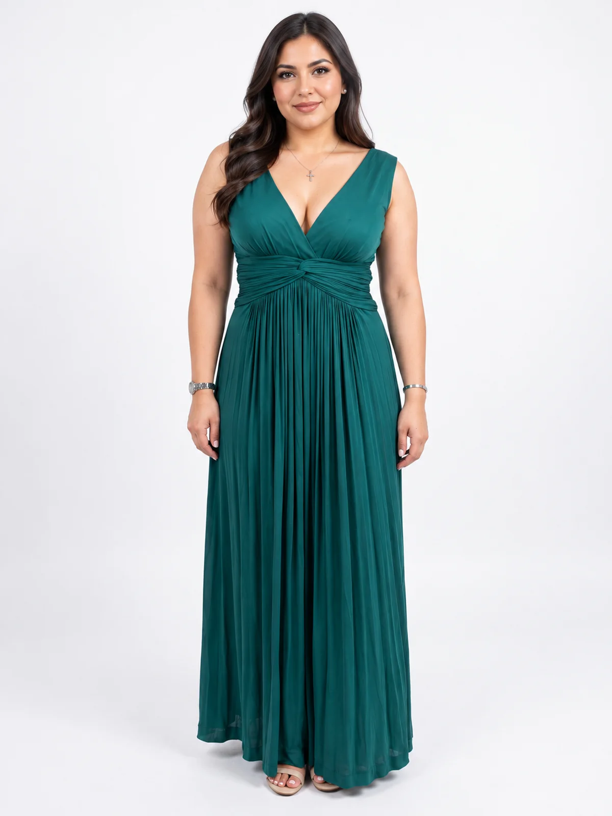 Vestido en renta: #177 Vestido princesa azul marino titanio frente