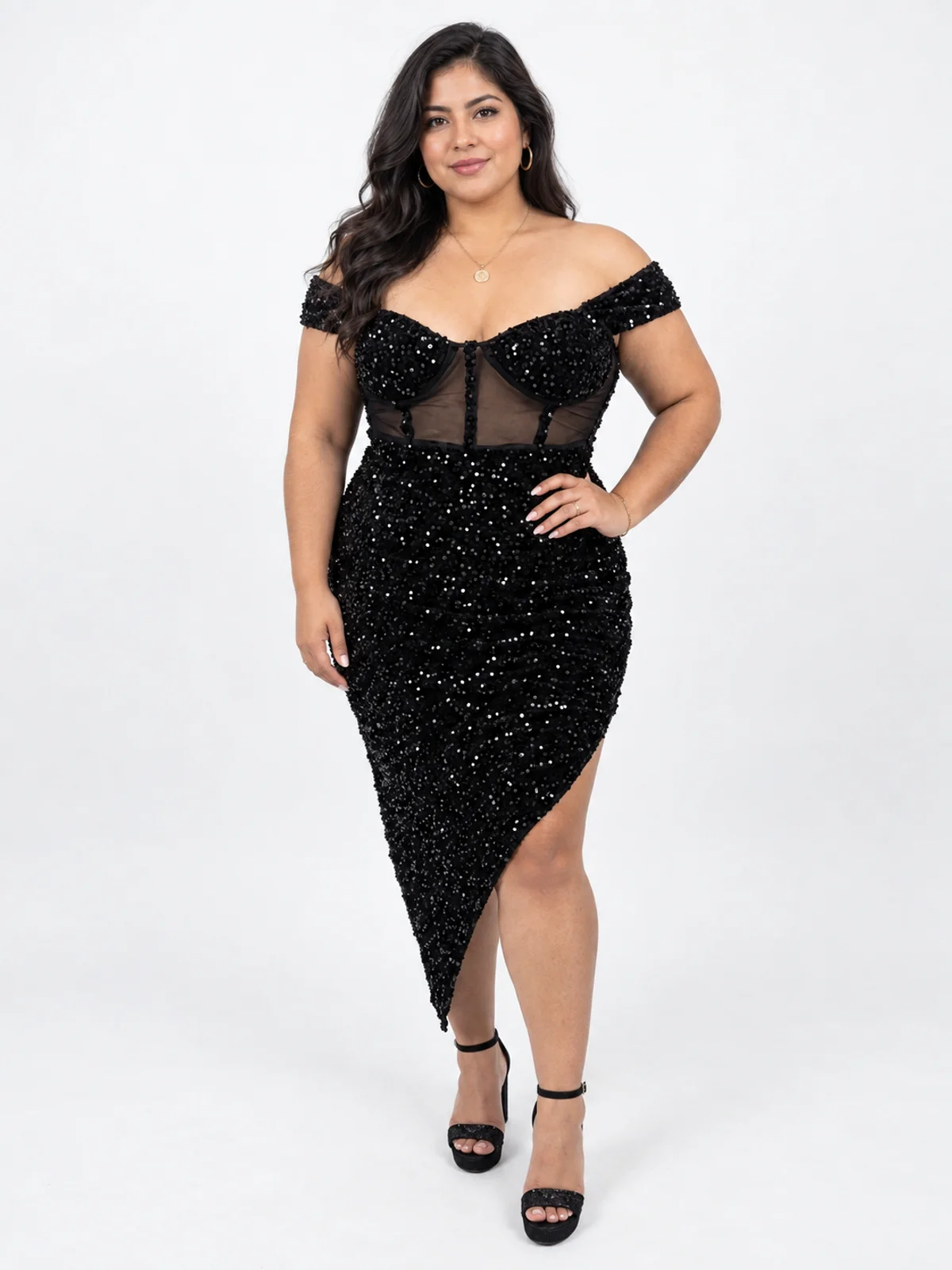 Vestido en renta: #232 Vestido sirena vino tinto profundo frente